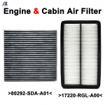 80292-SDA-A01 Kombikomplekt Mootori Salongi &Otilde;ietolmu &Otilde;hufilter Honda Pilot 2009-2015 Odyssey 2005 2006-2010 Acura MDX 2007 2008 2009 jaoks
