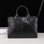 Meeste Crazy Horse nahast portfell Retro pendeldaja k&auml;ekott Suure mahutavusega &Auml;ri &otilde;lakott Messenger-kott 14-tolline arvutikott 38cm*8cm*27cm must