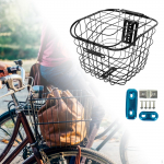 Jalgrattakorv Jalgratas eesmine ja tagumine raskeveokite traatm&auml;gi matkamiseks No bottom plate