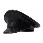 Performance Sequin Hat Unisex Lightweight Party Cosplay Seersant Cap Festival Photo Prop Naised Mehed Kapten S&uuml;nnip&auml;eva Meremehe M&uuml;ts must