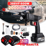 600W 90BAR juhtmevaba autopesuri 388vf k&otilde;rgsurve autopesuri pesuri p&uuml;stol 20000mah akupesuri vahugeneraatori veep&uuml;stoliga Only machine