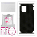 apgo Protective Skin Sticker for the back+sides compatible with Realme 8, Full Wrap Film, Foil, Vinyl - Pattern Matrix