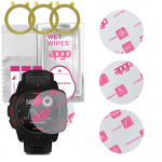 3x apgo Ultra-Clear Hybrid kaitseklaas, mis &uuml;hildub Garmin Instinct esport Editioniga, paindlik nanoklaas, suurep&auml;rane asendus karastatud klaasile,