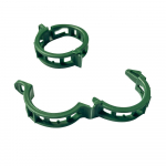 50 tk Kinnitatud Plastikust Taimekinnitus Uuendatud Taime Toetuskinnitused Aia Klambrid Ronitaimedele Plastikust Trestiklambrid Viinapuude K&ouml;&ouml;giviljade Taime Kinnitusklambrid valge