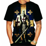 Templir&uuml;&uuml;tlite 3D-prindiga T-s&auml;rk Templir&uuml;&uuml;tlite mood vabaaja T-s&auml;rgid Mehed Naiste Hip Hop Harajuku t&auml;navar&otilde;ivad T-s&auml;rk Teetopsid XS