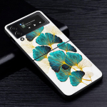 Ginkgo Biloba L. Lille luksuslik kullast fooliumist kunst&uuml;mbris Samsung Galaxy Z Flip3 5G Flip4 must k&otilde;va telefoni kaas Flip 3 Shell Zflip3 Samsung Z Flip3 5G
