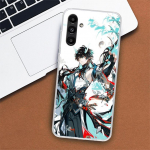 Honkai Star Rail Dan Heng telefoni&uuml;mbris Samsung Galaxy A51 A71 A50 A70 A40 A30 A20E A10 A41 A31 A21S A11 A01 A6 A8 + A7 A9 Plus jaoks Samsung A20E