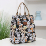 Armas koomiksiprintidega l&otilde;unakott, kaasaskantav l&otilde;uendist Bento kott, naiste vabaaja k&auml;ekott ja rahakott kooli, kontori, pikniku jaoks