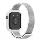 Nailonist rihm Huawei Watch Fit 3 jaoks, kootud spordirihm Correa Huawei Watch Fit3 jaoks, nutikella randmepael, k&auml;ev&otilde;ru, kellarihm For hauwei watch Fit3 valge