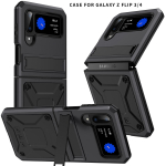 Samsung Z-Flip3/4-Fold4 kaitsev telefoni&uuml;mbris: K&otilde;ik-&uuml;hes p&otilde;rutusvastane kest Galaxy_Z_Flip3/4 punane