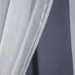 L&auml;bipaistvad isoleeritud pimendusvoodriga kardinad, 2 paneeliga aknakardin, l&auml;bipaistva &uuml;lekattega kardin, elegantsed pimendavad kardinad magamistuppa 132X160cmX2pcs roosa