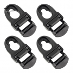 4 tk s&uuml;sta istme parandusklambrid istme rihma turvaklambrid kajaki tarvikud kajaki istme konksud riivid Asendus Turvaline &uuml;hendus kl&otilde;psatav pannal 4pcs