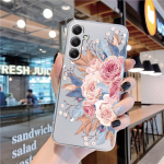 Lillemustriline pehme l&auml;bipaistev silikoon&uuml;mbris Samsung A55 A35 Xiaomi Redmi Note 13 Pro 13C iPhone 15 kaamerale p&otilde;rutuskindel kaitseraua kate Samsung Galaxy S9 Plus