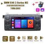 Android AutoRadio BMW 3. seeria E46 M3 318/320/325/330/335 1998-2005 Carplay auto multimeedia GPS 2din Autoradio 2+64GB jaoks 2+32GB