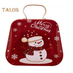 K&auml;epidemega j&otilde;ulukommikarp Mini raudkott lumememm J&otilde;uluvana suupistehoidja J&otilde;ulupeo soosib p&uuml;hade magusa hoiukonteiner B