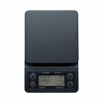 K&ouml;&ouml;gi elektrooniline kaal &ndash; v&auml;ike, t&auml;pne kohvi ja toidu grammi kaal Battery Model with heat-insulating silicone pad