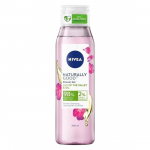 Nivea Naturally Good kehapesuvahend, Lily Of The Valley & Oil du&scaron;igeel, 98% loodusliku p&auml;ritoluga koostisained &otilde;rnaks puhastamiseks, 300 ml