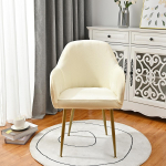 Four Seasons universaalne Euroopa h&otilde;berebase karusnahast kumer tooli kate Universaalne paksendatud tooli kate Universaalne tooli kate Majapidamise v&auml;ljaheite kate One size beež