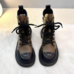 N&ouml;&ouml;ritavad l&uuml;hikesed saapad Naiste platvorm Disainer ratsusaapad Naiste kingad Poolsaapad Naiste naiste saapad Talvised &uuml;mmargused saapad 40