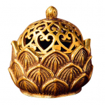 Dekoratiivne viirukip&otilde;leti viirukit&uuml;kk K&auml;sit&ouml;&ouml; vasest lootose kunstihoidja kodukaunistus