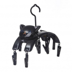 Riidekuivatusrest Armas kassikujuline riidenagi Mitme konksuga disainiga k&auml;ter&auml;tik sokkk&uuml;bara korraldaja koduks must