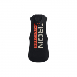 Under Armour T&auml;heprindiga Kapuutsiga Treening Lahtine Varrukateta Vest Meeste Vestid Must 1370493-001 XL