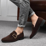 Meeste Vabaaja &Auml;rikingad Loaferid Meeste Kleidikingad Kunstseemisnahast S&otilde;idu Mood Formaalne Meestele Tossud 41