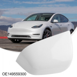 Sobib Tesla mudelile Y 21-23 valge ABS vasaku k&uuml;lje ukse tiivapeegli kate valge149559300 s&otilde;idukite tarvikud CHINA