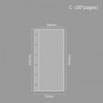 Pildistamise fotoalbum iidolikaartide kollektsiooni jaoks K&ouml;itjad fotokaartide hoidik Minifilm Kollektsioneeri raamat Life Four Cut Album Kingitus C