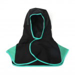 Keevituskiiver T&auml;ielikult Kaitsev Keevituskate Pestav Hingav Keevituse Kaelakaitse Leegikindel Kaitsev Keevitusm&uuml;ts must