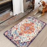 V&auml;simusevastane k&ouml;&ouml;gimatt Boho vaip Vintage vaibad Libisemiskindlad k&ouml;&ouml;gimatid p&otilde;randale Mugav k&ouml;&ouml;gimatid valamupesu jaoks 1PC-40X60cm-16x24in