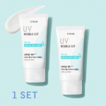 Etude House UV(UV) Double Cut Aqua Sun Essence Duo Set SPF50+ PA++++, 50ml (3 Options) 1PCS