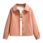 Lady Fall talvevillane mantel k&uuml;ljetaskutega Kapuutsiga &uuml;herealine lahtine pleed M must