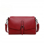 Naiste kott Crossbody kott Ehtsast nahast &otilde;lakott naistele veinipunane v&auml;rv