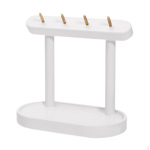 V&otilde;tmehoidja hoiuriiul, P&otilde;hjamaade dekoratsioon puidust kingitus loominguline ehtekorraldaja alus Walnut Color