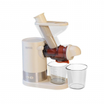 Uus aeglane mahlapress Multifunktsionaalne Puuvilja K&ouml;&ouml;givilja Kruvi K&uuml;lmpress Ekstraktor Automaatne Mahlapress Tsitrusviljade Mhlapress Kaasaskantav Blender 220V EU valge