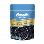 Happilo Premium Afganistani mustad rosinad seemnetega 250g, kiudainerikas, antioks&uuml;dandid, gluteenivaba, null kolesterooli