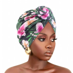 Euroopa ja Ameerika etnilise tuulega ketas lillega peapael m&uuml;ts, elastne tr&uuml;kitud India m&uuml;ts kemoteraapia m&uuml;ts Tjm-342B One size