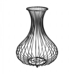 Veinikorgihoidja pudelikork S&auml;ilitusmahuti vitriin k&ouml;&ouml;gibaari kaunistamiseks veinikorgipurgi korraldaja must