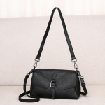 Esimene kiht lehmanahast ehtne nahk &otilde;lakott, crossbody, kaasaskantav, pehmest nahast, keskealise ema kott