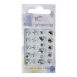 Bijoux de peau Cristal - JOFRIKA - 21 pcs - Strass adh&eacute;sifs pour peau et ongles