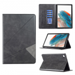 &Uuml;mbris Samsung Galaxy Tab A8 10,5-tollisele (V&auml;ljalase 2022)(SM-X200/X205/X207) &Auml;ri Premium PU Nahast Folio Kaas Mitmed Vaatenurgad Kaarditasku Samsung Tab A8 10.5inch must