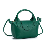 Ehtsast nahast Crossbody k&auml;ekott Mini pealmise kihiga veisenahast trendikas &otilde;lakott naistele Moodne v&auml;ike kandiline kott k&auml;ekott black