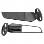 2tk Mootorratta tahavaatepeegli reguleeritav p&ouml;&ouml;rlev tuuletiibpeegli asendus Ninja 250 300 jaoks