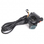 E?Jalgratta p&ouml;idlaga gaasiklapi LCD-ekraan, digitaalne aku pinge toitel&uuml;liti elektris&otilde;iduki jaoks