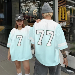 Uus meeste T-s&auml;rk 3D digitaalprinteriga korvpalli T-s&auml;rk Suvine sportlik l&uuml;hikeste varrukatega s&auml;rgid, lahtised, &uuml;lisuured, kiirelt kuivavad pullover S