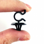 2x kapoti kapoti varda tugiklambri tugiklambri hoidik 792834 Citroen C2 C3 C4 C5 AX Berlingo B9 Eurovansi v&auml;ltimishoidiku jaoks must