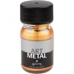 Peinture m&eacute;tallis&eacute;e &agrave; base d'eau, qui recouvre bien et peut &ecirc;tre utilis&eacute;e sur la plupart des surfaces. R&eacute;f 30691