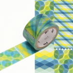 Masking Tape - MASKING TAPE (MT) - PR&Eacute;D&Eacute;COUP&Eacute; geometric - pattern - Multicolore - Assort