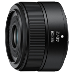 Nikoni &uuml;hefookusega objektiiv NIKKOR Z 40 mm Z-kinnitusega t&auml;issuuruses &uuml;hilduv must f/2 gray